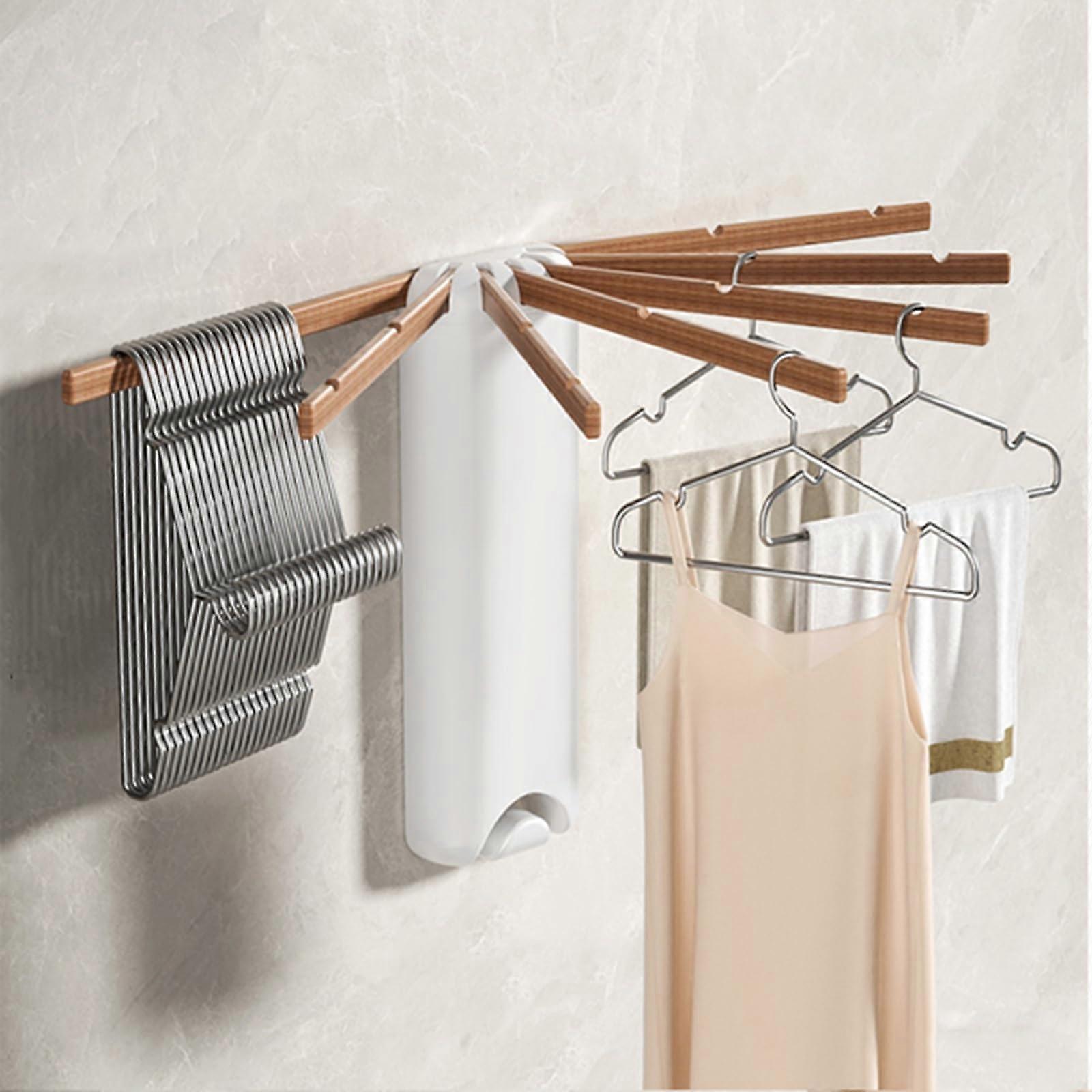 Collapsible Clothes Drying Rack for Laundry Room Foldable Design