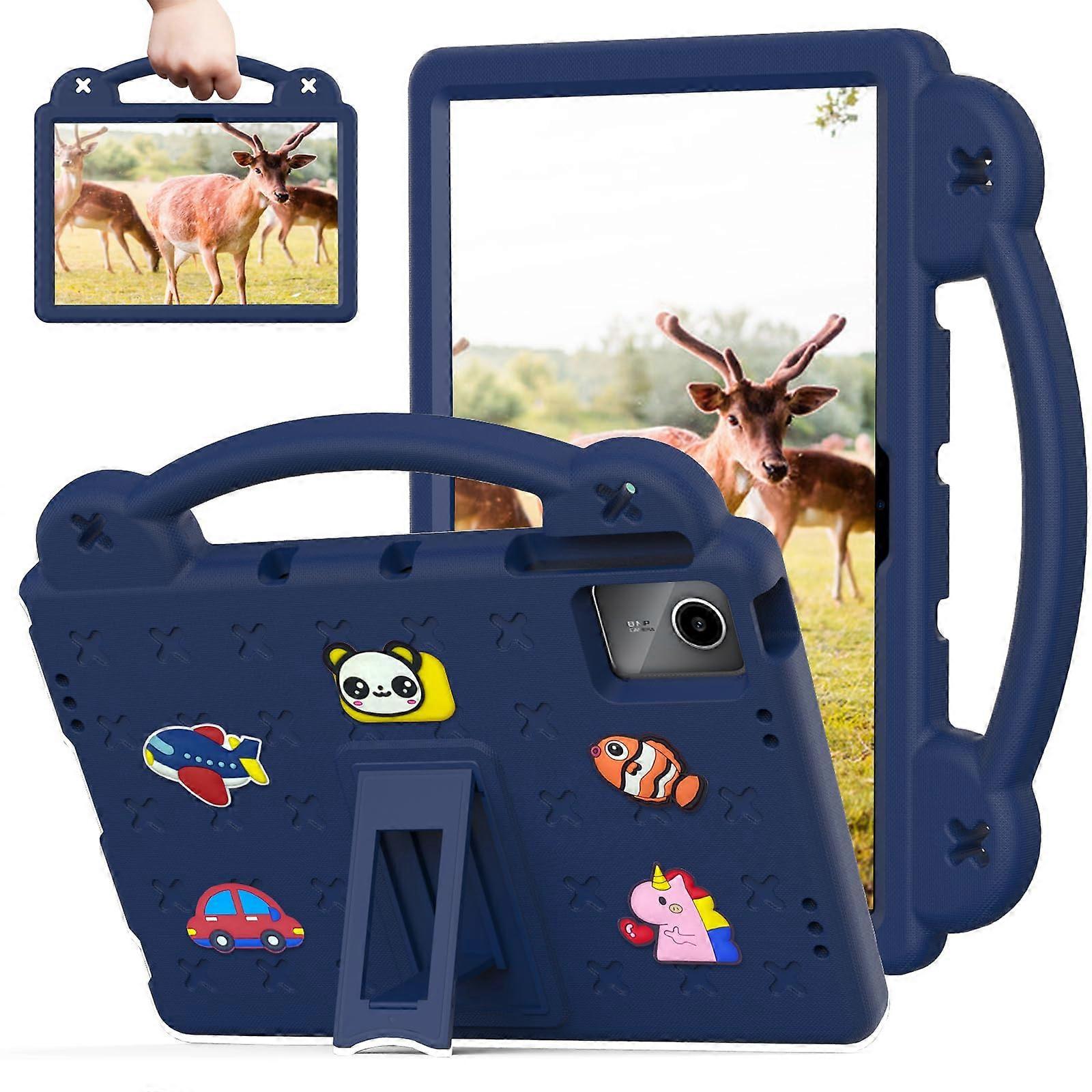 Kids Tablet Case for Lenovo Tab M11 P11 11-Inch, Durable Handle Cover with Built-in Kickstand for Easy Use