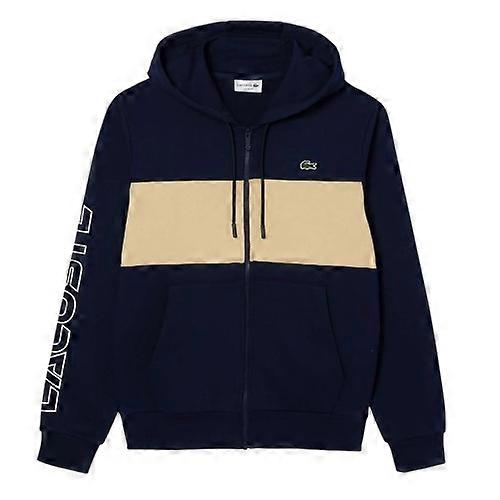 Lacoste Mens Colour Block Full Zip Hoodie
