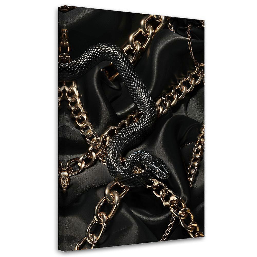 Impression sur toile, Serpent glamour - 80x120