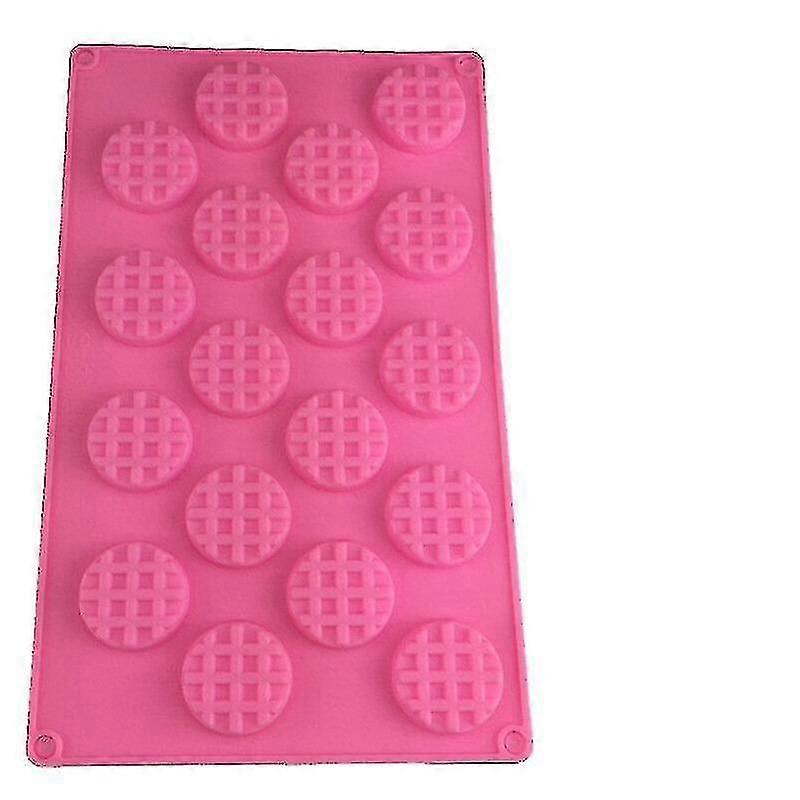 Miniowl-新しい18ホールワッフル型アロマテラピー石膏型-2個