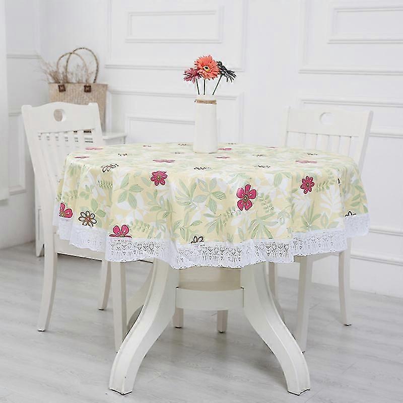 Round Tablecloth Grey Polyester Round Table Cloth Wipe Clean 180cm Wrinkle Free And Stain Resistant Circle Table Cloth