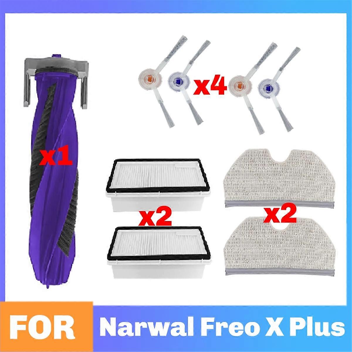 Fit for Freo X Plus Parts Main Side Brush Cover Hepa Filter