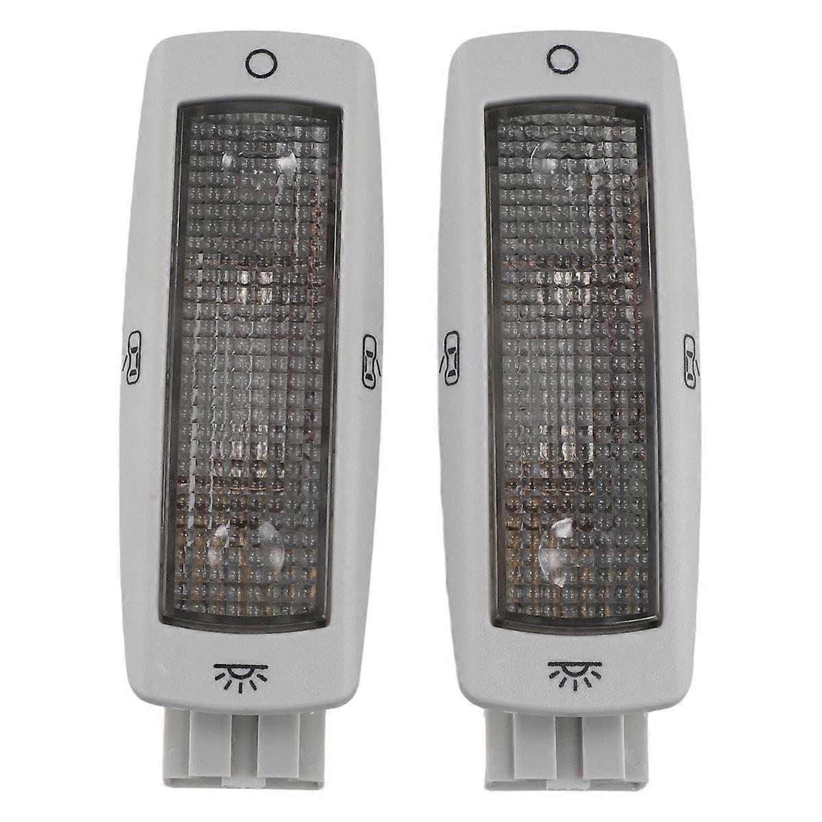 2PCS Rear Reading Map Dome Light Ceiling Lamp for Golf 1998-2005 3BD947291 3BD 947 291