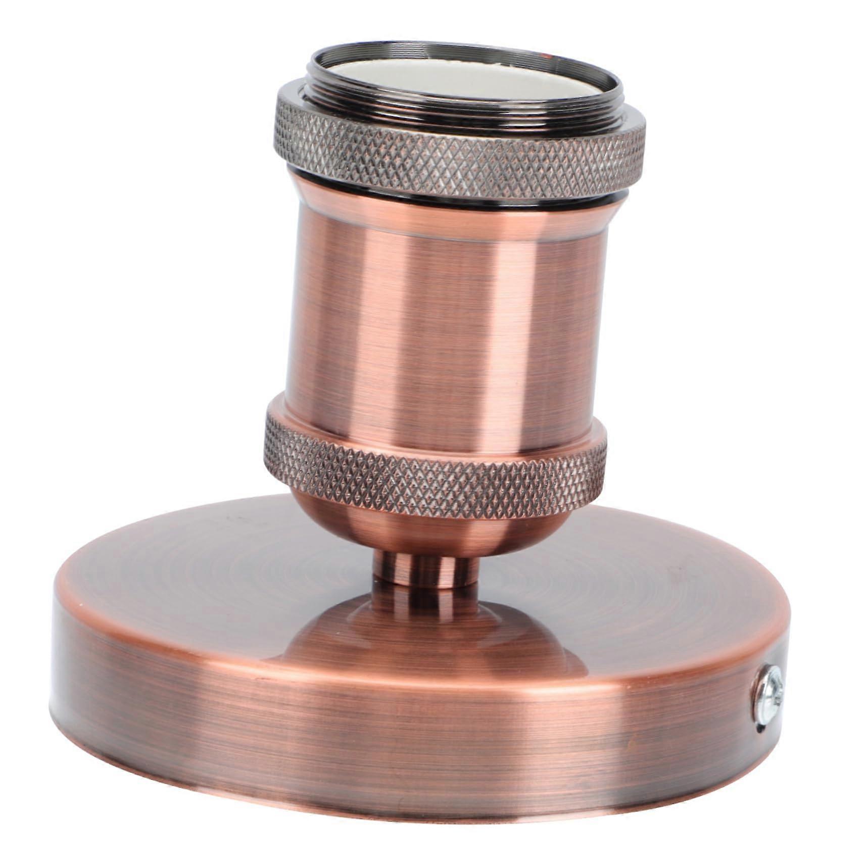 Practical E27 Light Holder Retro Style Industrial Pendant Lamp Base Easy to Install Replace for Kitchen