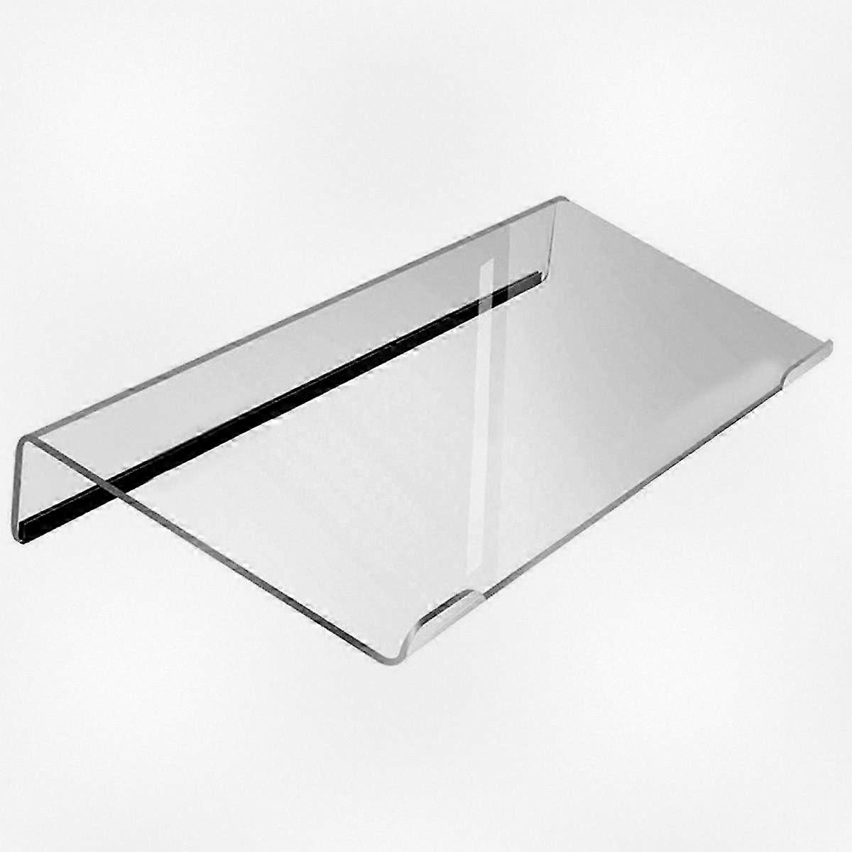Ergonomic Acrylic Keyboard Riser for Desktop Use, Adjustable Computer Keyboard Stand Designed for Enhanced Comfort