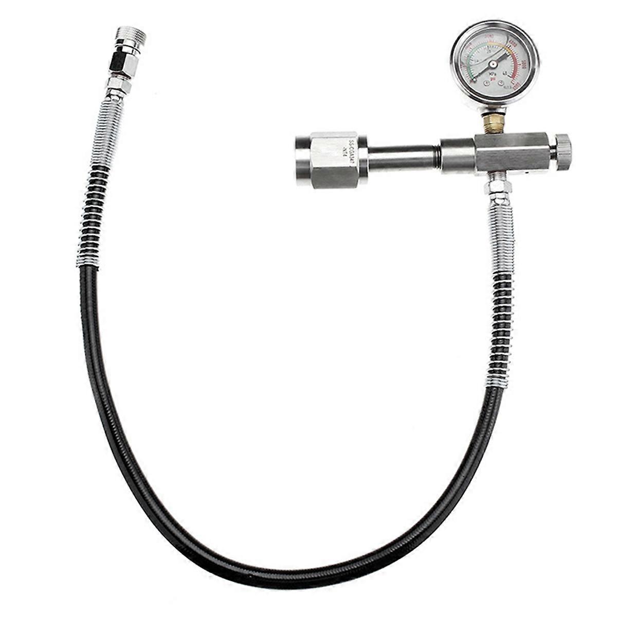 High Pressure Pipe 5000pa Inflatable Valve, with Pressure Gauge