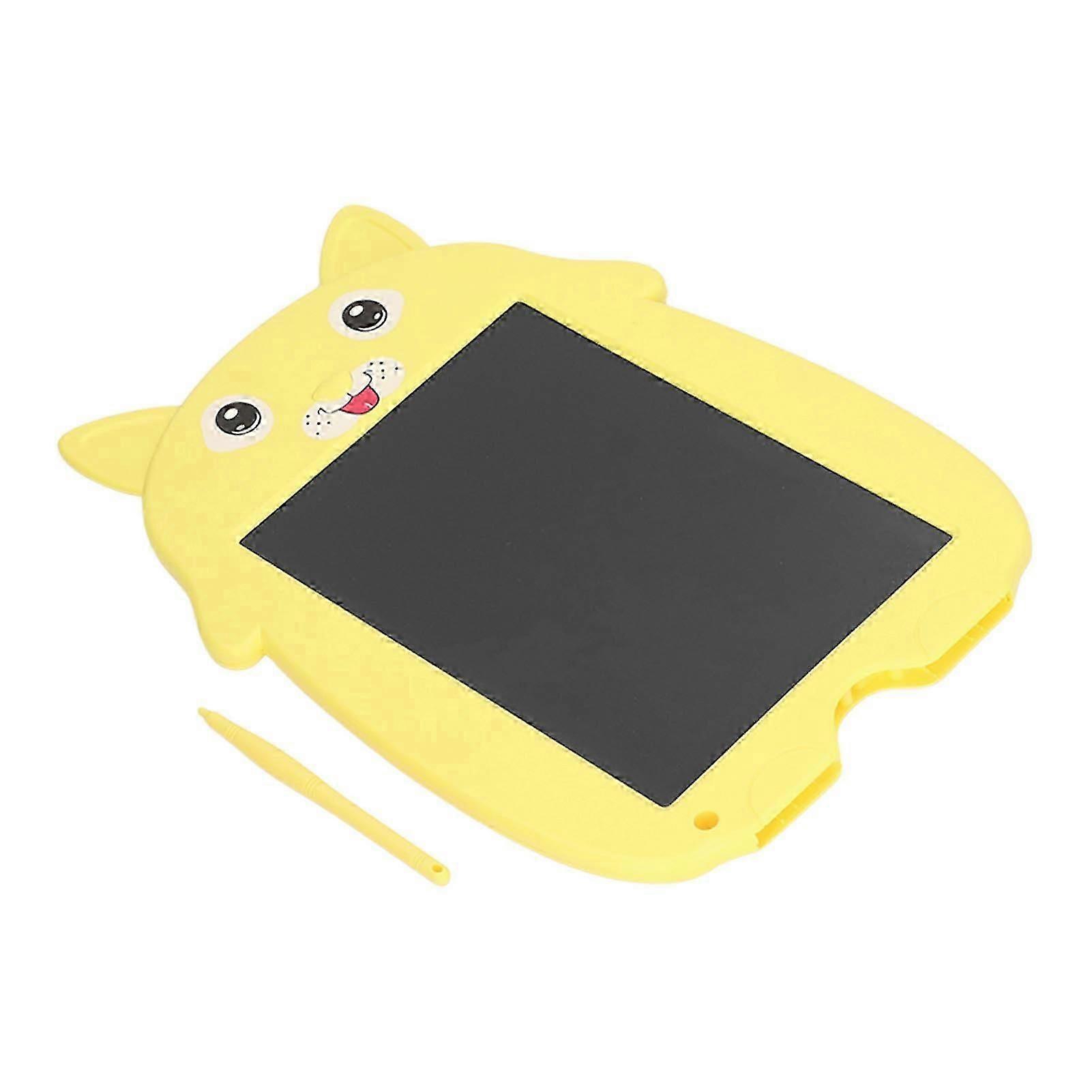 Kids Writing Tablet Educational Erasable Reusable Puppy Shape Colorful LCD Doodle Board for Boys Girls