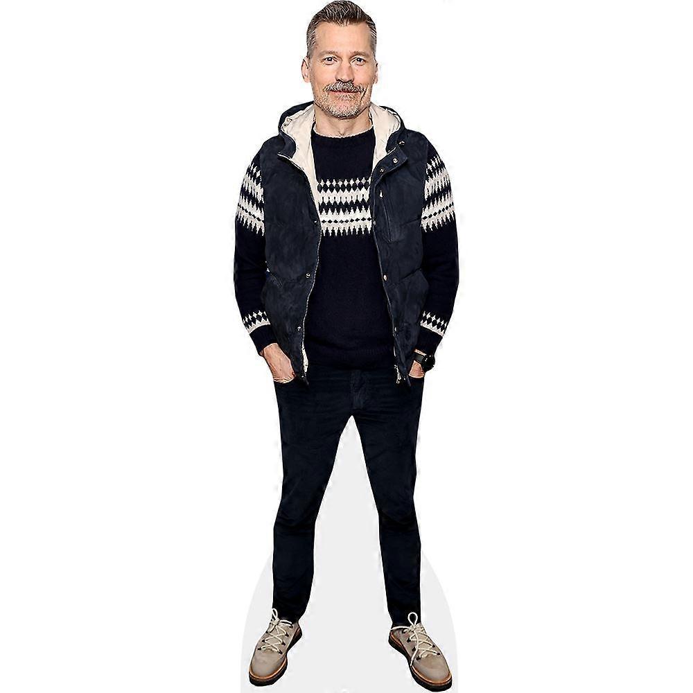 Nikolaj Coster-Waldau (Casual) Cardboard Cutout (lifesize OR mini size). Standee. Stand Up.