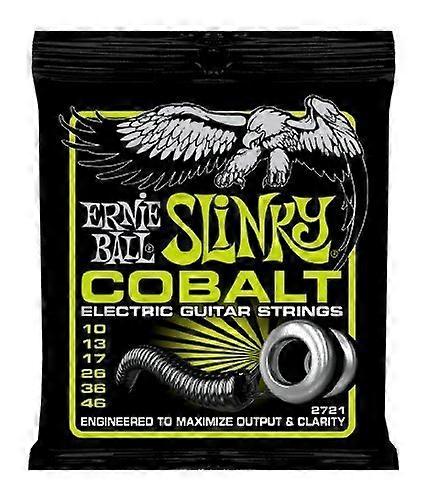 2721 Cobalt Electric Guitar Strings Regular Slinky 6-Pack, Nickel Wound, Light Gauge, High Performance