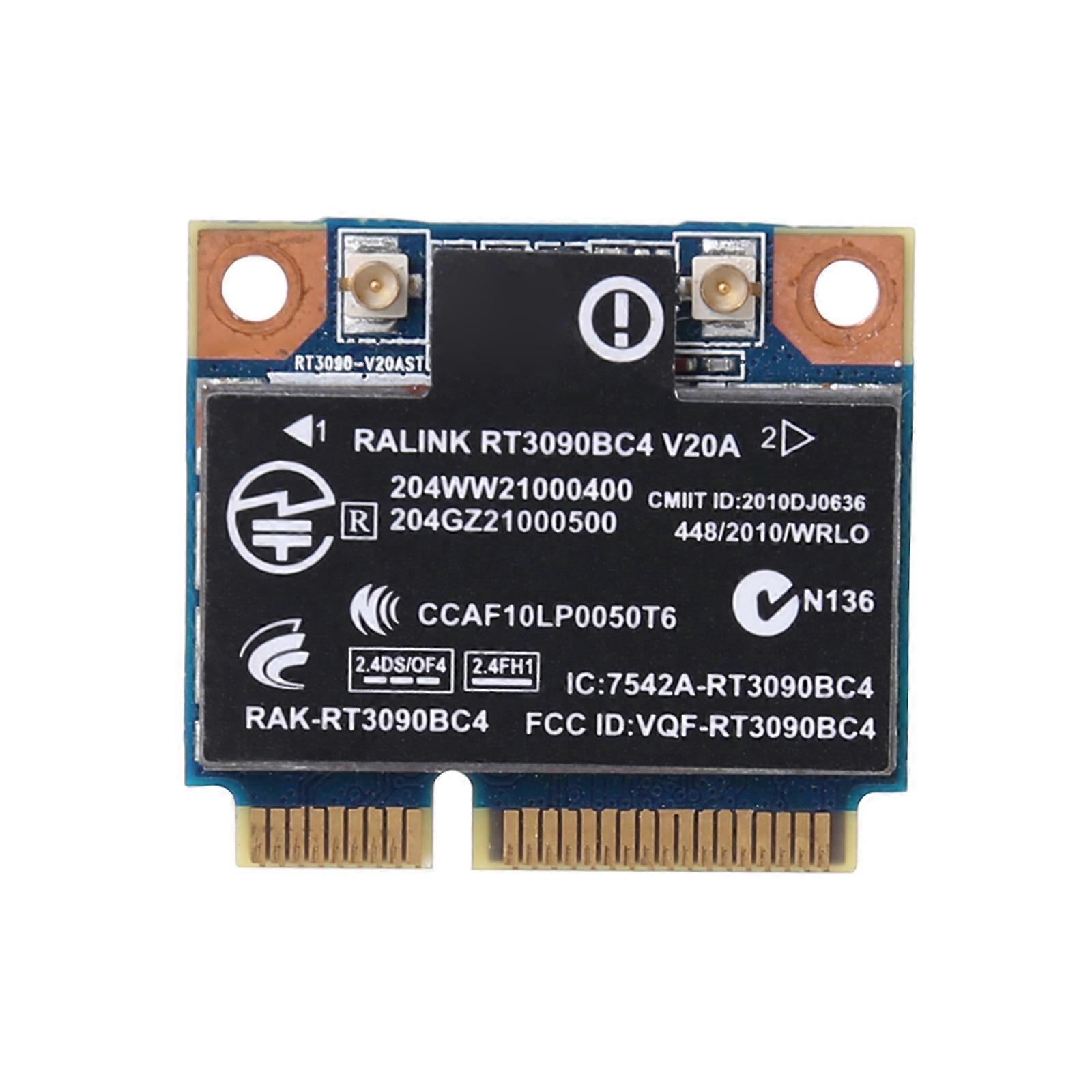 Wireless Network Card for HP RT3090BC4 602992-001 Bluetooth-compatible 3.0 Mini PCI-e LAN Card,Support 802.11a/b/g/n  White