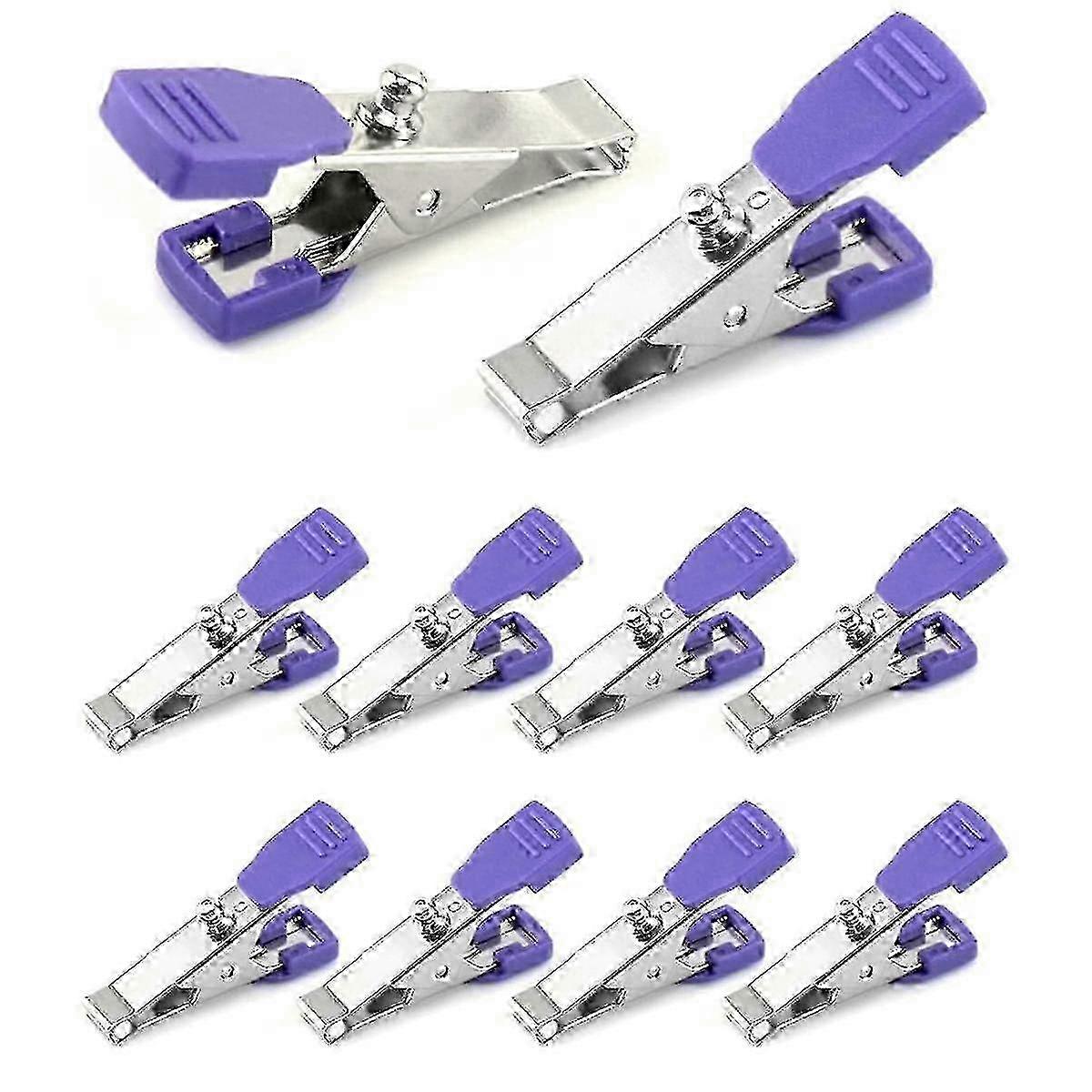 Veterinary Electrode Clip, 10 Pack Universal Accurate EKG/ECG Limb Clip Multi-Function Clamp Adapte