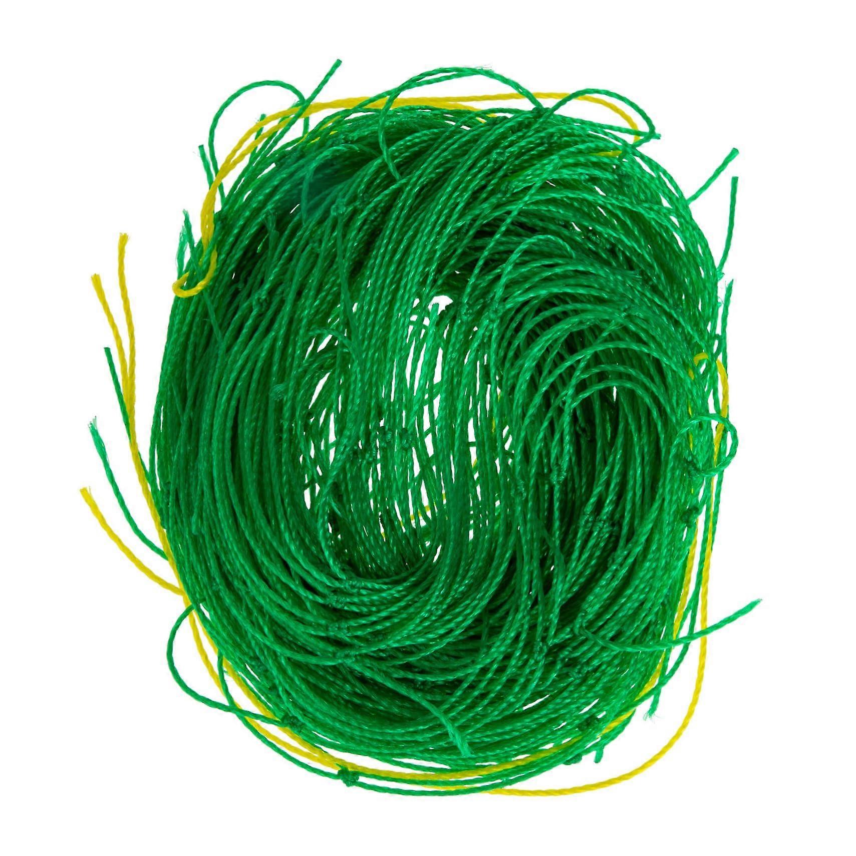 Climbing Net for Plants 2 Sets Green Polyethylene Trellis Net for Tomato Peas Cucumbers Roses Vegetable Support