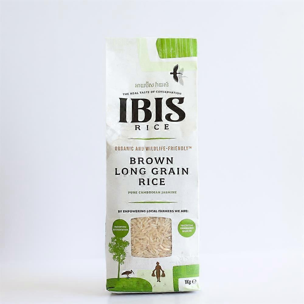 Ibis Rice Organic Brown Long Grain Rice Jasmine 1kg