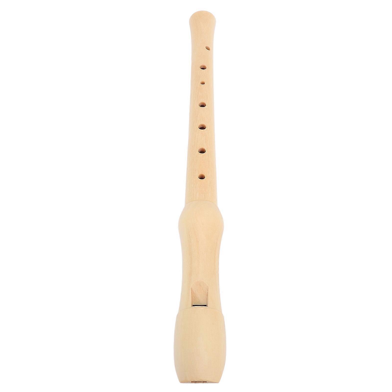 Soprano Recorder 8-Hole C Key Maple Wood German Style Instrument