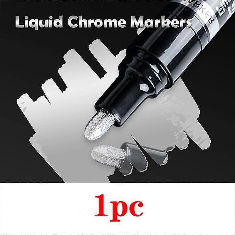 Chrome Mirror Marker Pen with Reflective Paint