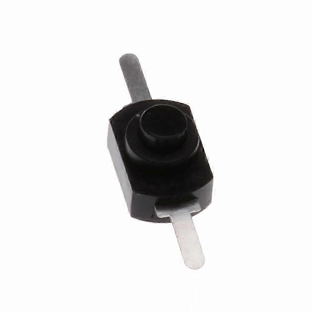10pcs 1A 30V Mini Push Button Switch Black/Silver DC 250V High Quality
