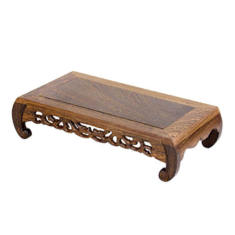 Versatile Wooden Pedestal, Artistic Appeal, Fits Modern and Traditional Styles