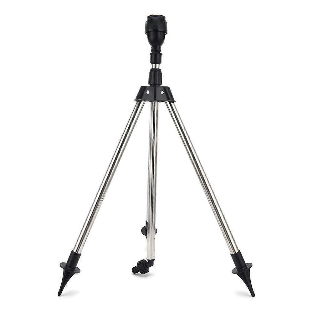 360 Degree Rotatable Watering Sprinkler with Telescopic Tripod Automatic Rotatable Sprayer Garden Lawn Irrigation Sprinkler