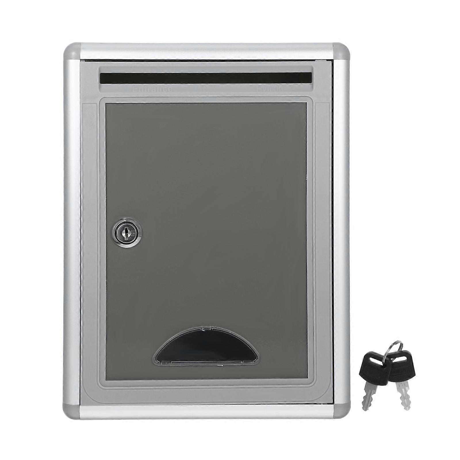 Aluminum with Lock, Spacious for Ballots and Documents
