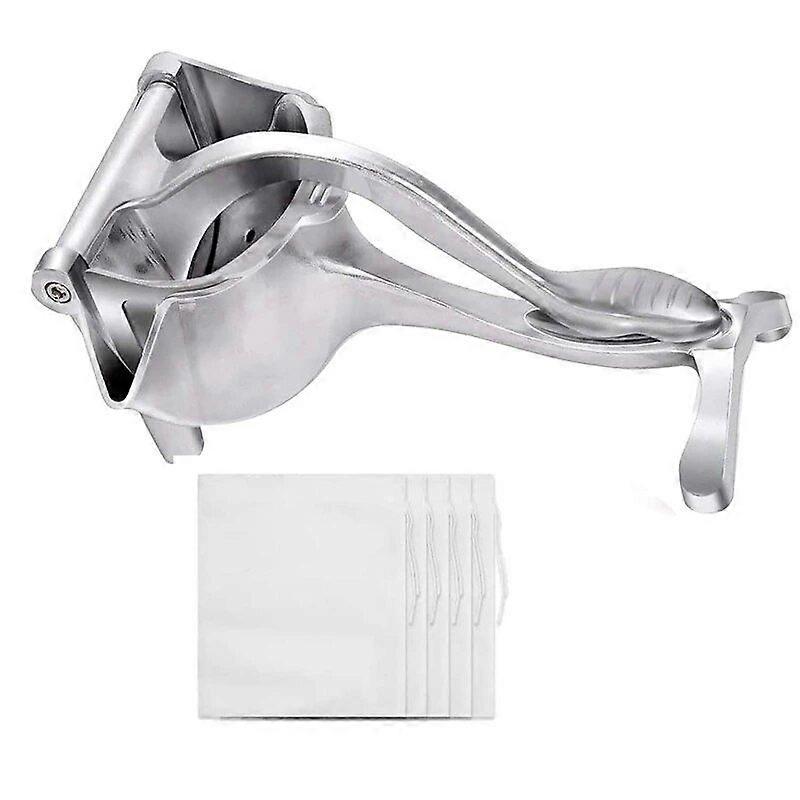 Handheld Juicer Lemon Squeezer, Aluminum Alloy Hand Squeezer, Durable Citrus Juicer Manual Fruit Press