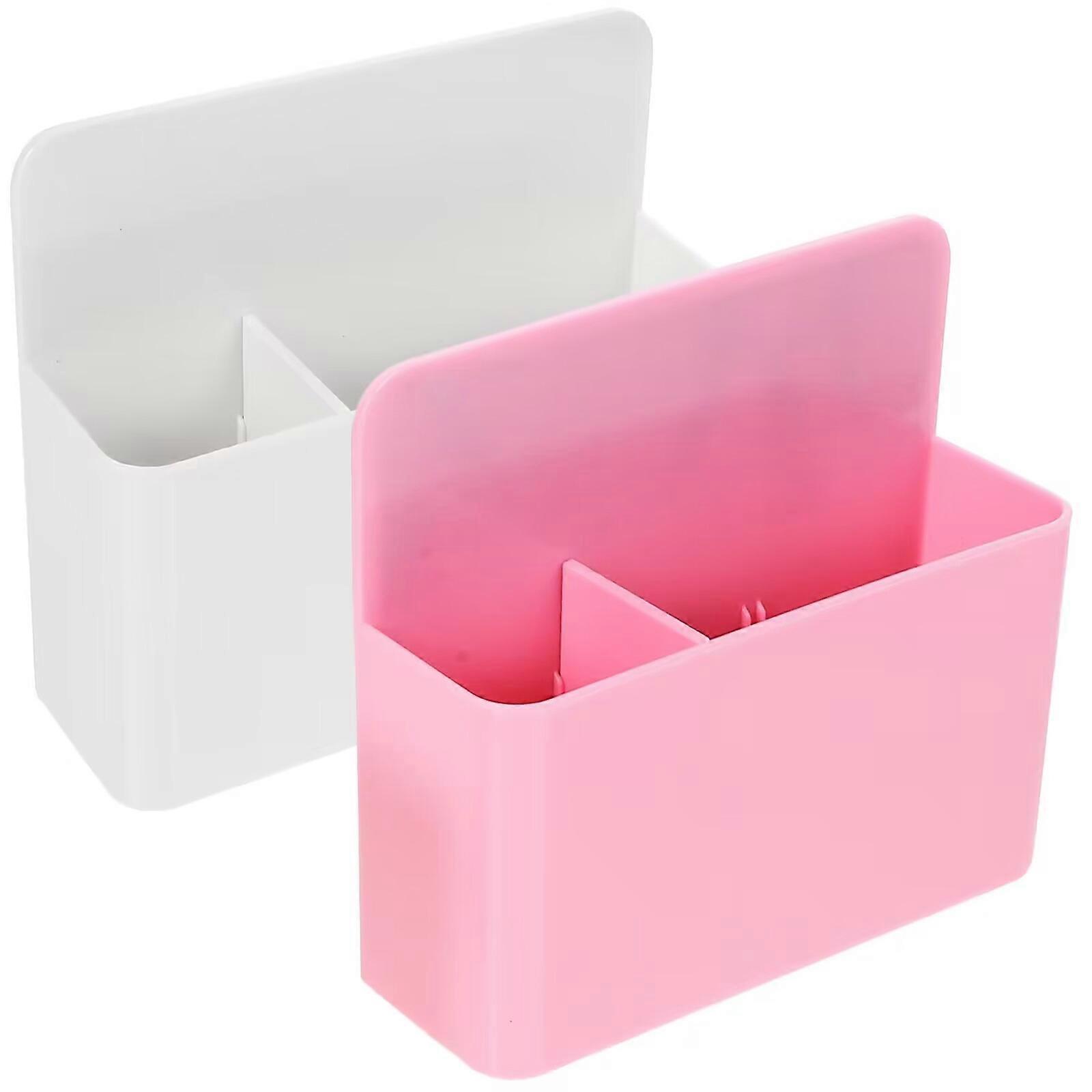 Whiteboard Pen Holders Magnetic Attachment Hard Plastic Design Home Use 2Pcs
