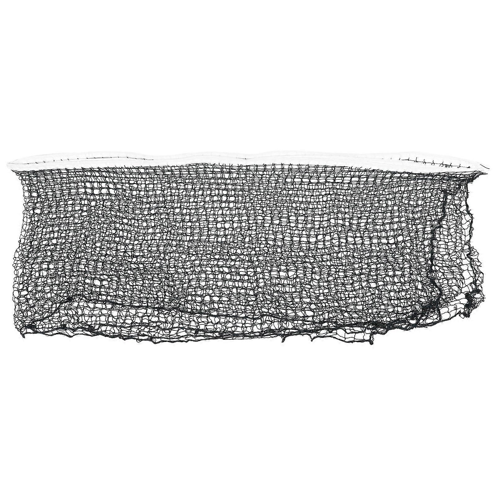 Badminton Net Standard Sports Equipment Portable Wear-Resistant Foldable Reusable Easy to Clean Dark Green 604.00X60.00X0.20CM 1Set