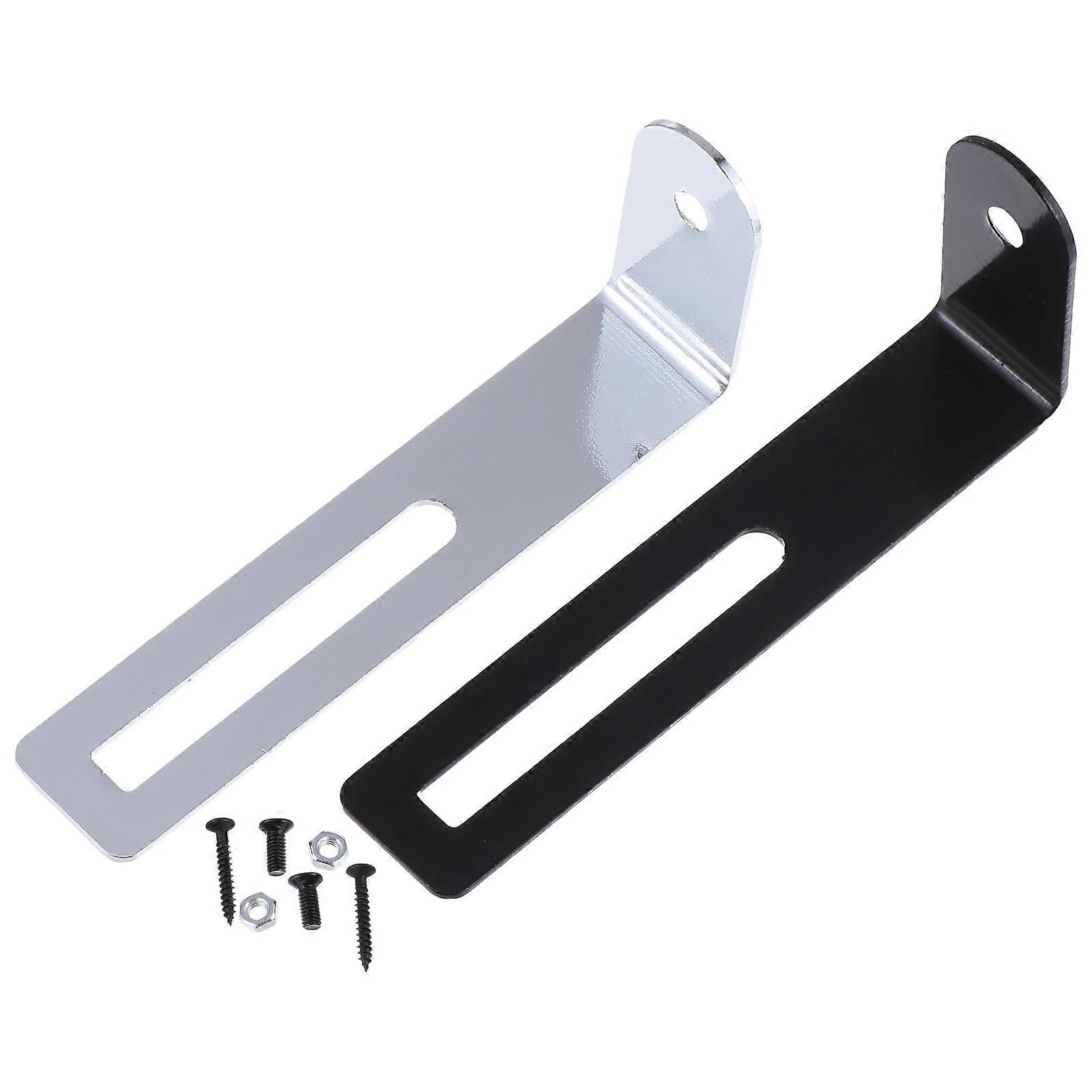 Metall Pickguard Bracket Style Elgitarr Guard Plate 6.2X2.5cm 2Sets