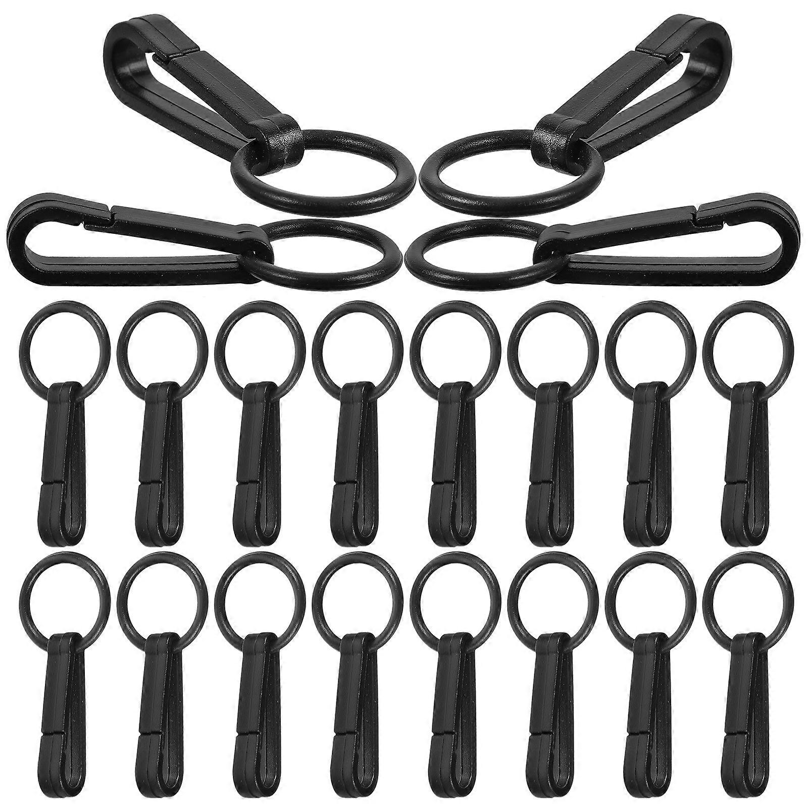 Lightweight Durable Headlamp Hook for Hard Hats – Easy Installation Tent Accessory for Camping Outdoor Activities – 100pcs Bulk Pack