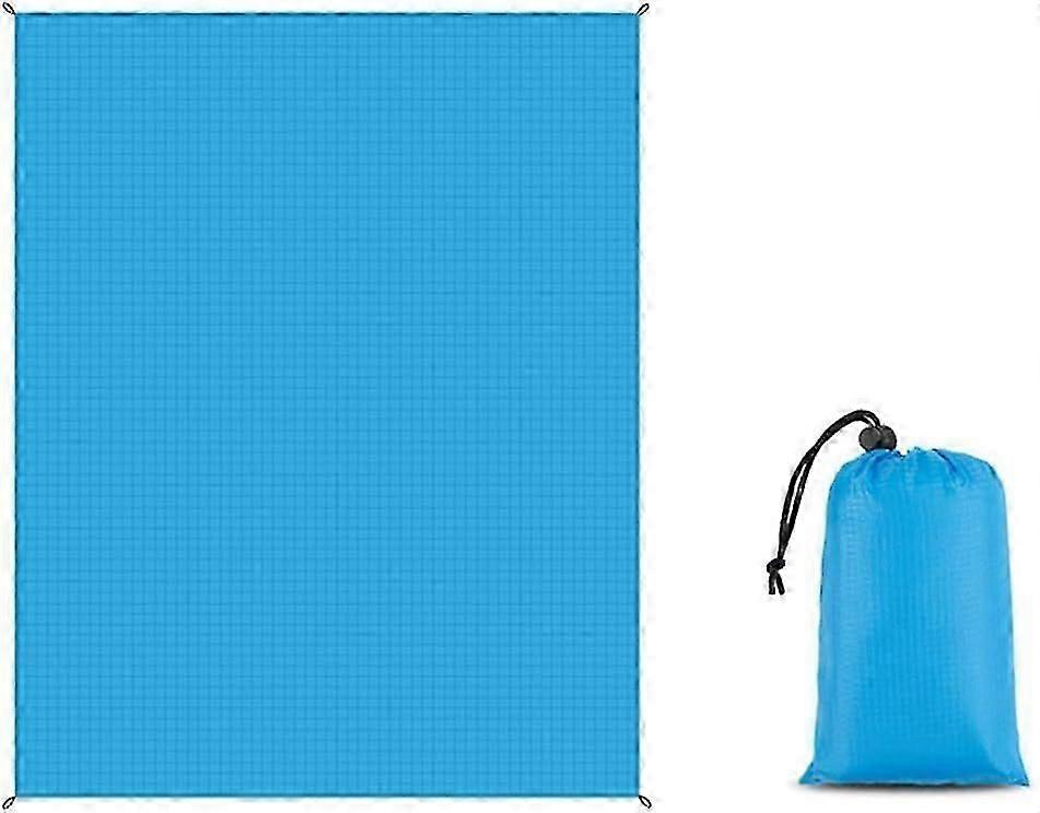 Beach Mat, Picnic Blanket Waterproof 140x200 Cm Picnic Blanket Beach Mat Suitable For Beach Camping Hiking Compact Lightweight