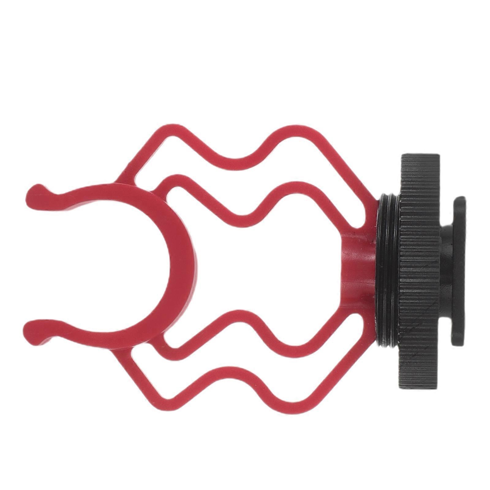 Microphone Holder Clamp for DSLR Mic Stand, Compatible with Mic Clips for Stable Indoor and Outdoor Recording