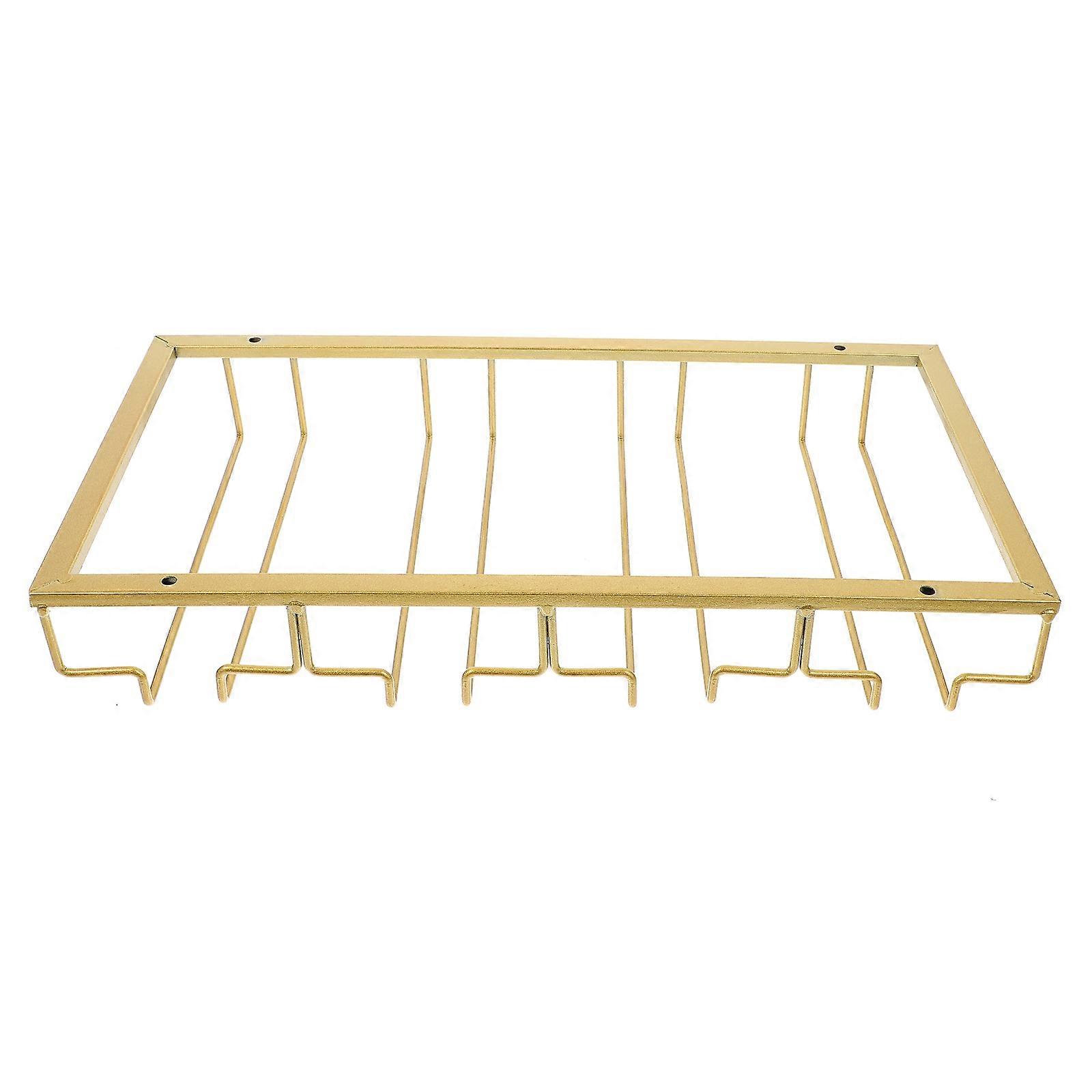 Glass Holder Rack Wine Glass Rack Owners Upside Down Hanging 40X22.5X6CM Space-saving 1Pcs
