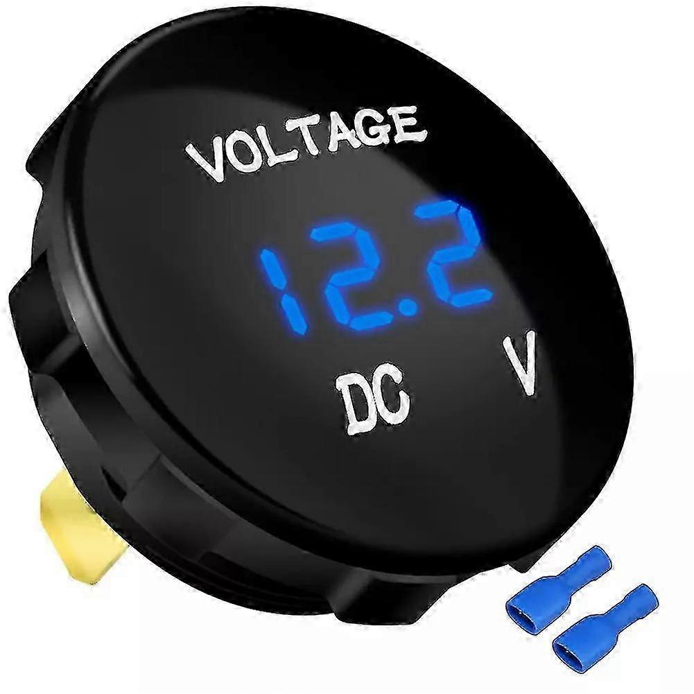 12v Voltmeter Led Digital Display, Volt Meter Volta Scale Gau 12-24v Er