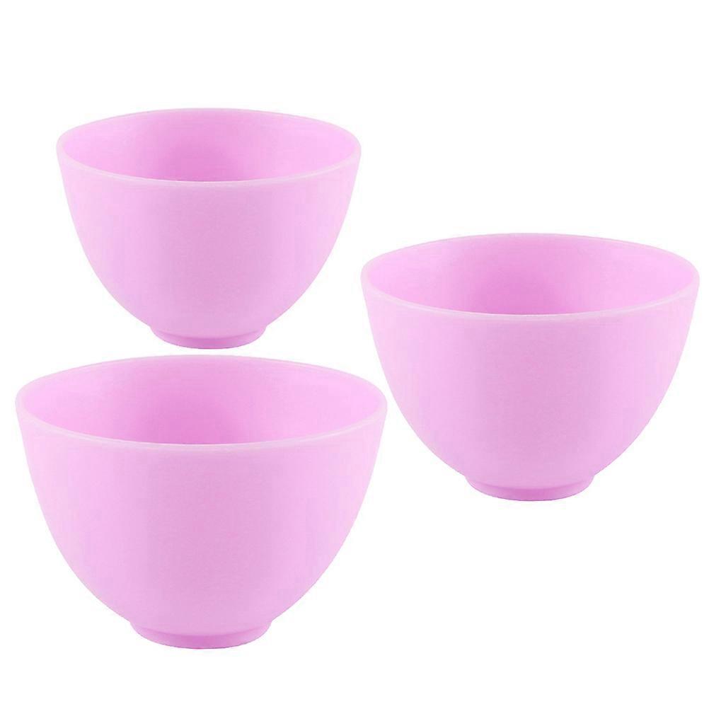 Mixing Bowls For Facials Silicone Storage Container For Home Use 3Pcs