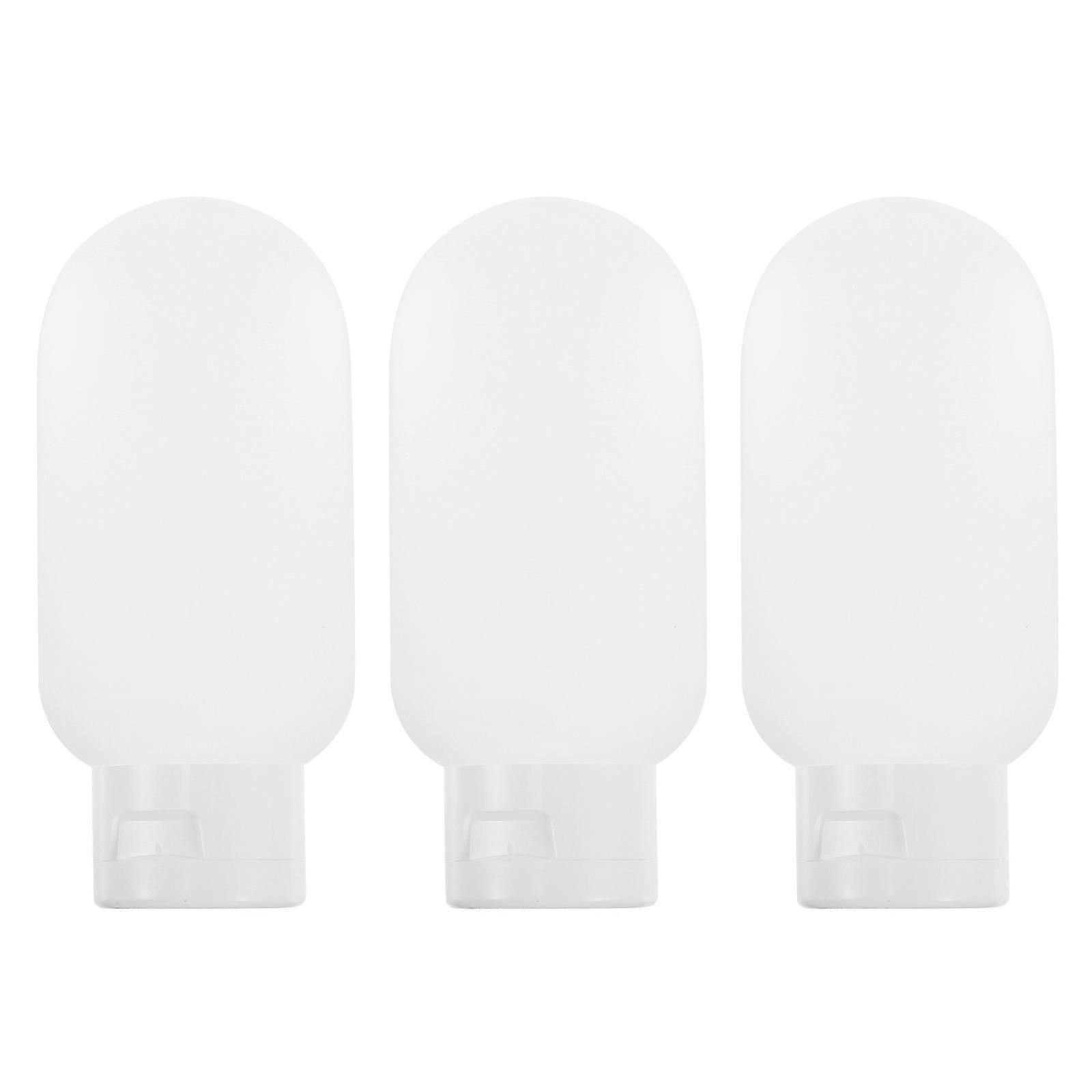 Refillable Travel Bottle Compact Shape 3Pcs