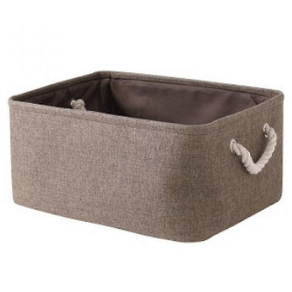 Collapsible Basket Storage Box Canvas Clothes Sorting Box Toy Storage Box