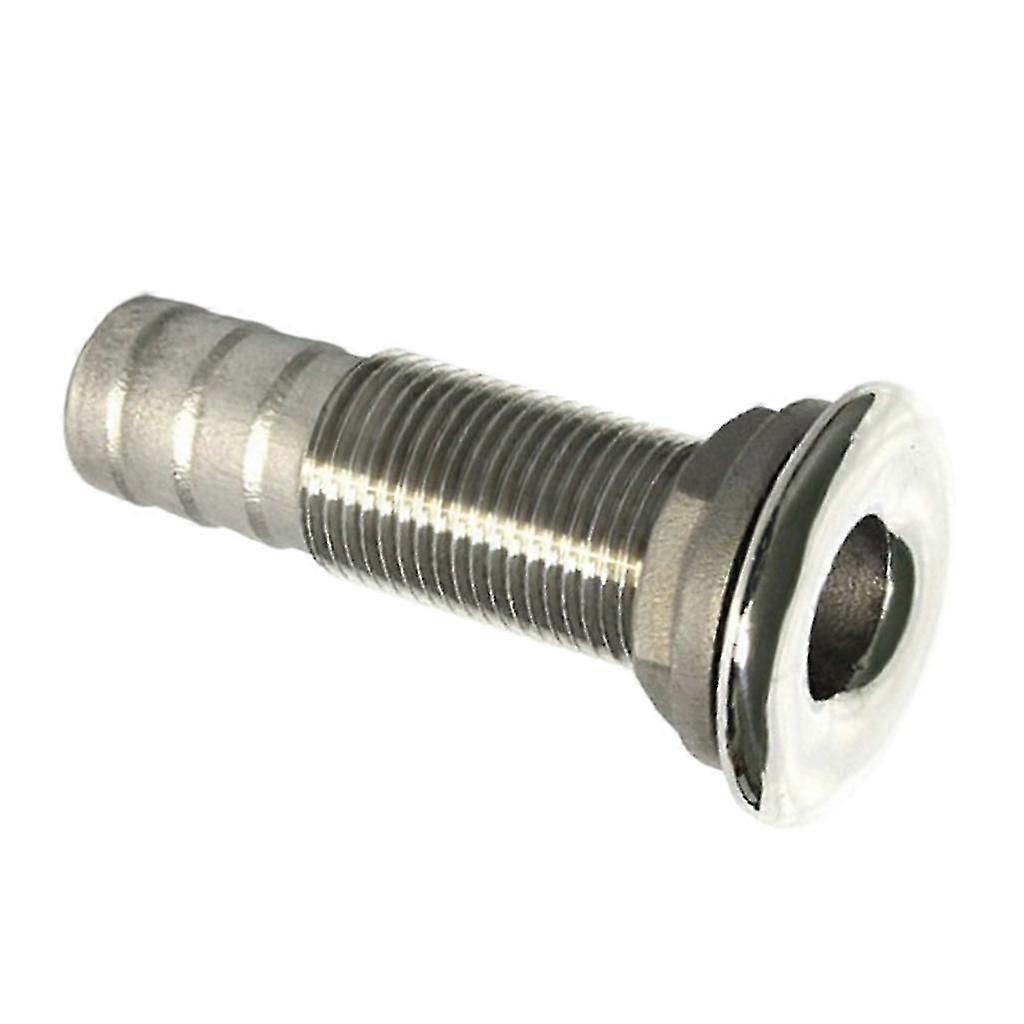 1/2' Boat Thru Hull Fitting Marine Yacht Hose Connector Stainless