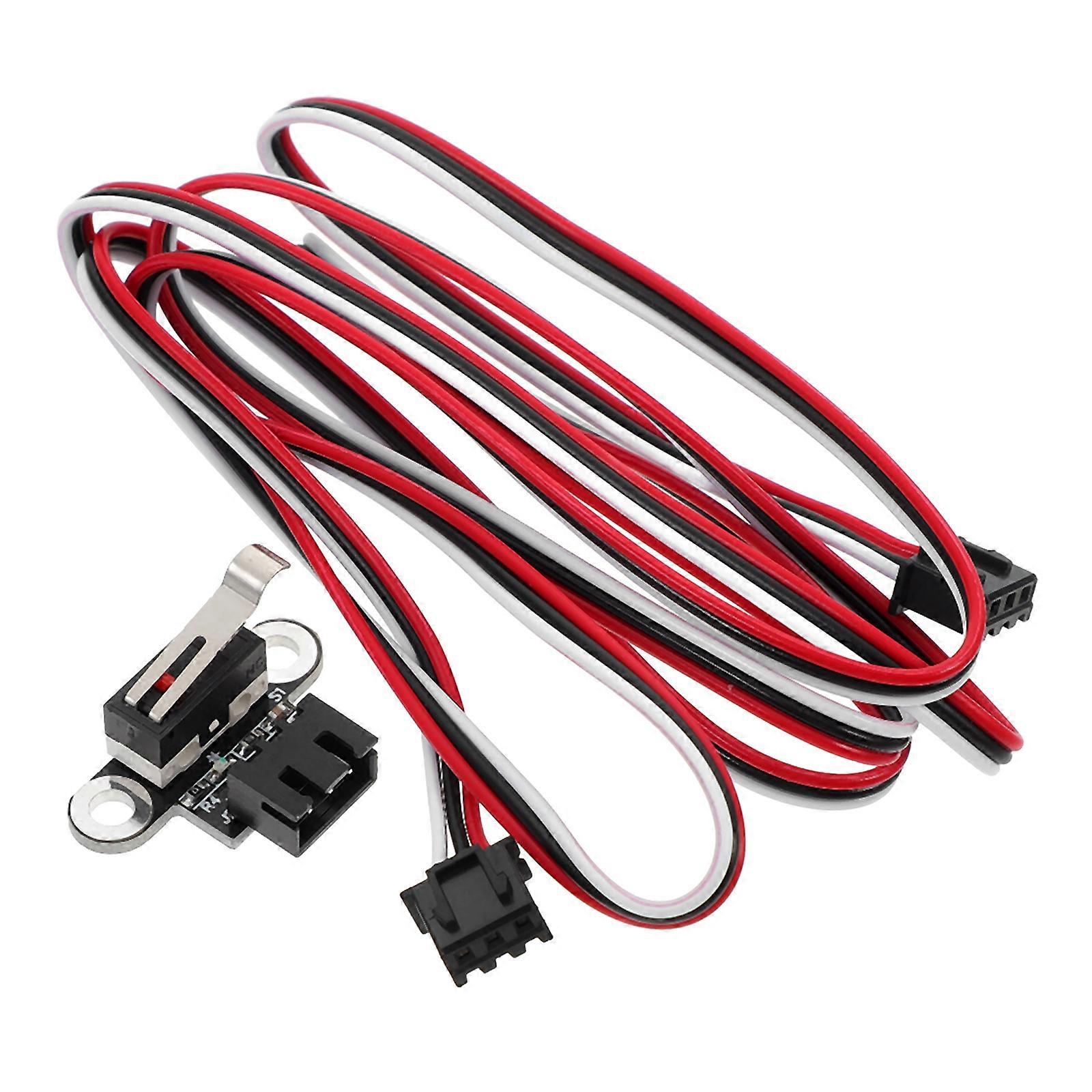 Printer End Stop Limit Switch Mechanical Accessory with Cable Vertical Type Compatible with Various Motherboards Easy Installation Space Saving Design
