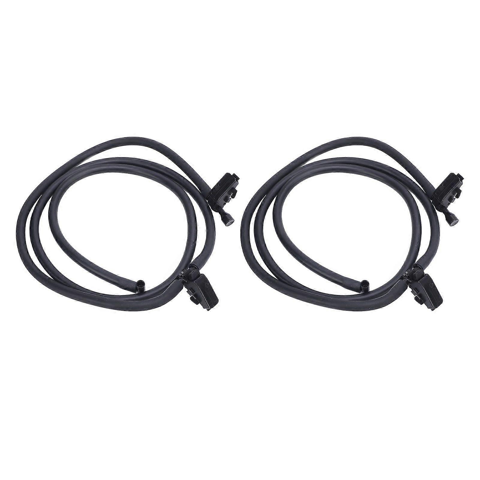 2PCS Front Washer Nozzle and Hose A1698600492 Flexible Strong Cleaning Ability Replacement for W169 A~Class Models MK11572