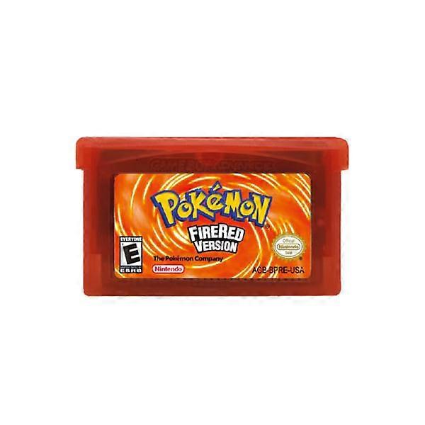 32-bit Video Game Console Card for GBA Series FIRERED VERSION one size - Gaming Cartridge