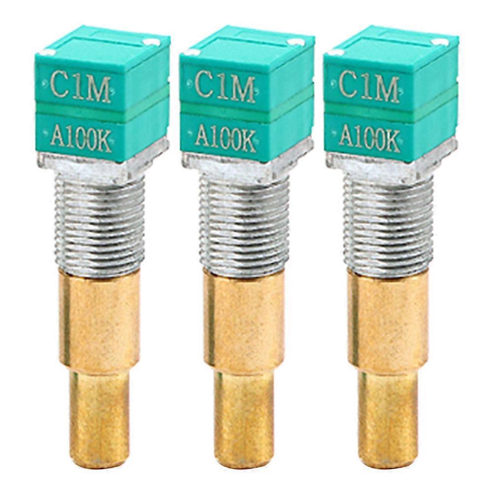 Electric Guitar Parts And Hardware Guitar Potentiometer Guitar Accessory 4.20X1.14X0.95CM Volume Control 3Pcs