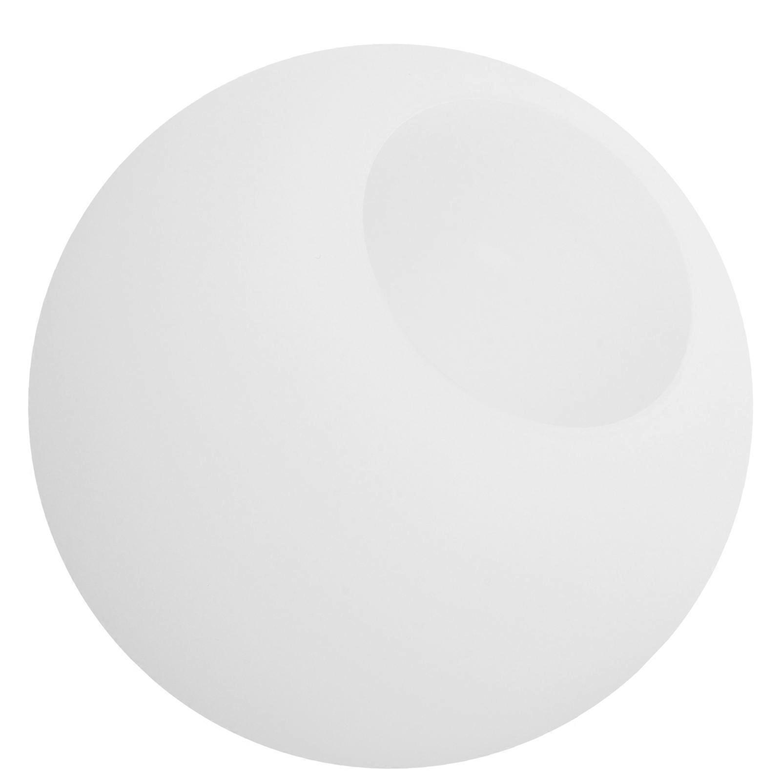 Frosted White Glass Lamp Shade Replacement for Pendant Lighting   Hand Blown Unique Design, Easy Installation, Durable & Fade Resistant Decor