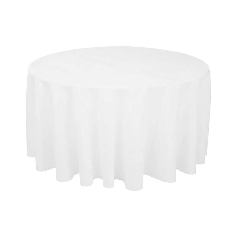 Round Fabric Tablecloth Home 200x200cm Simple Style Table Decoration 1Pack