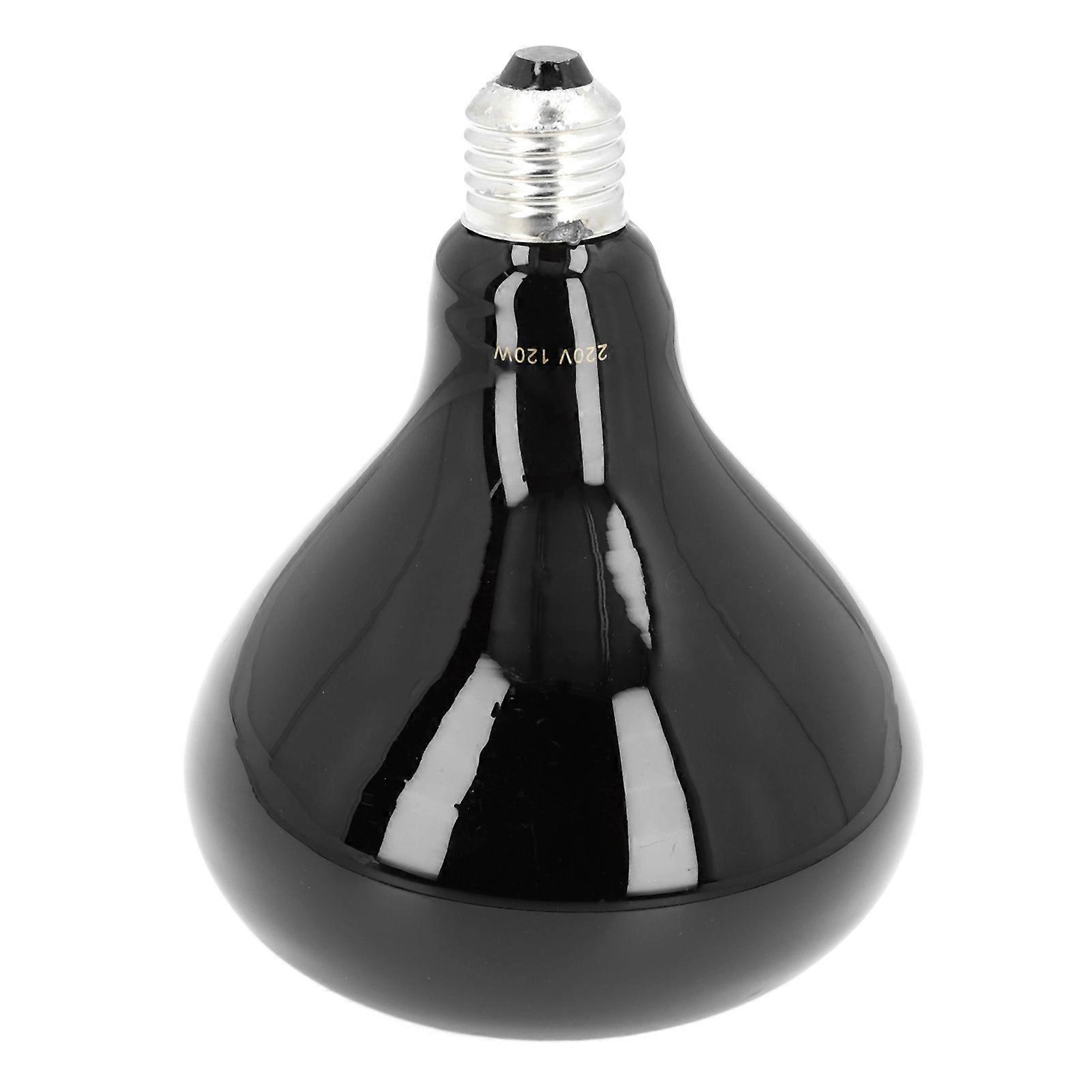 Infrared Reptile Heat Lamp Bulb Professional Explosion Proof Moonlight Basking Spot Light Bulb for Reptile and Amphibian 220V 120W