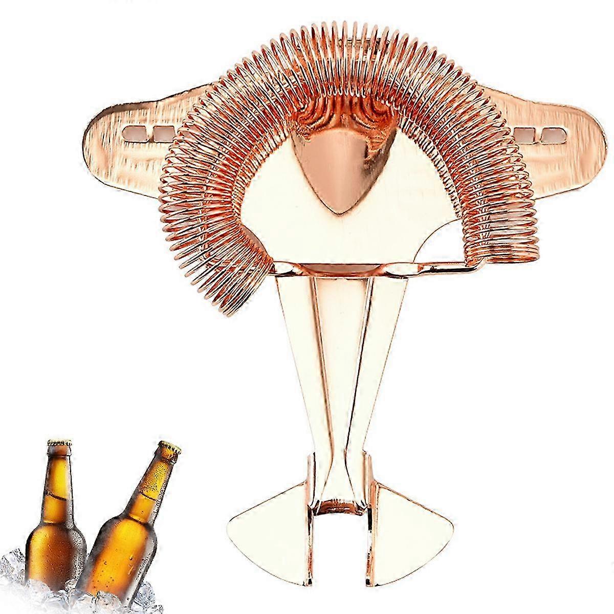 Cocktail Strainer Stainless Steel Bar Strainer with 100 Wire Spring