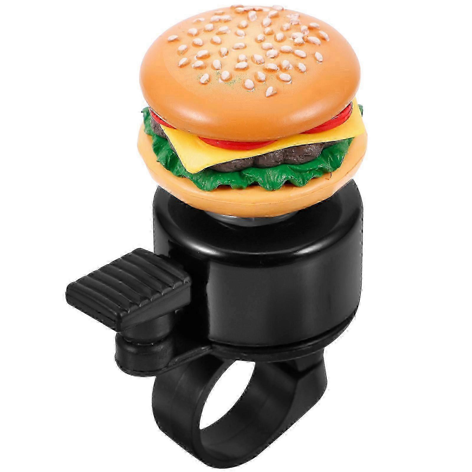 Cute Burger Bicycle Bell for Cycling