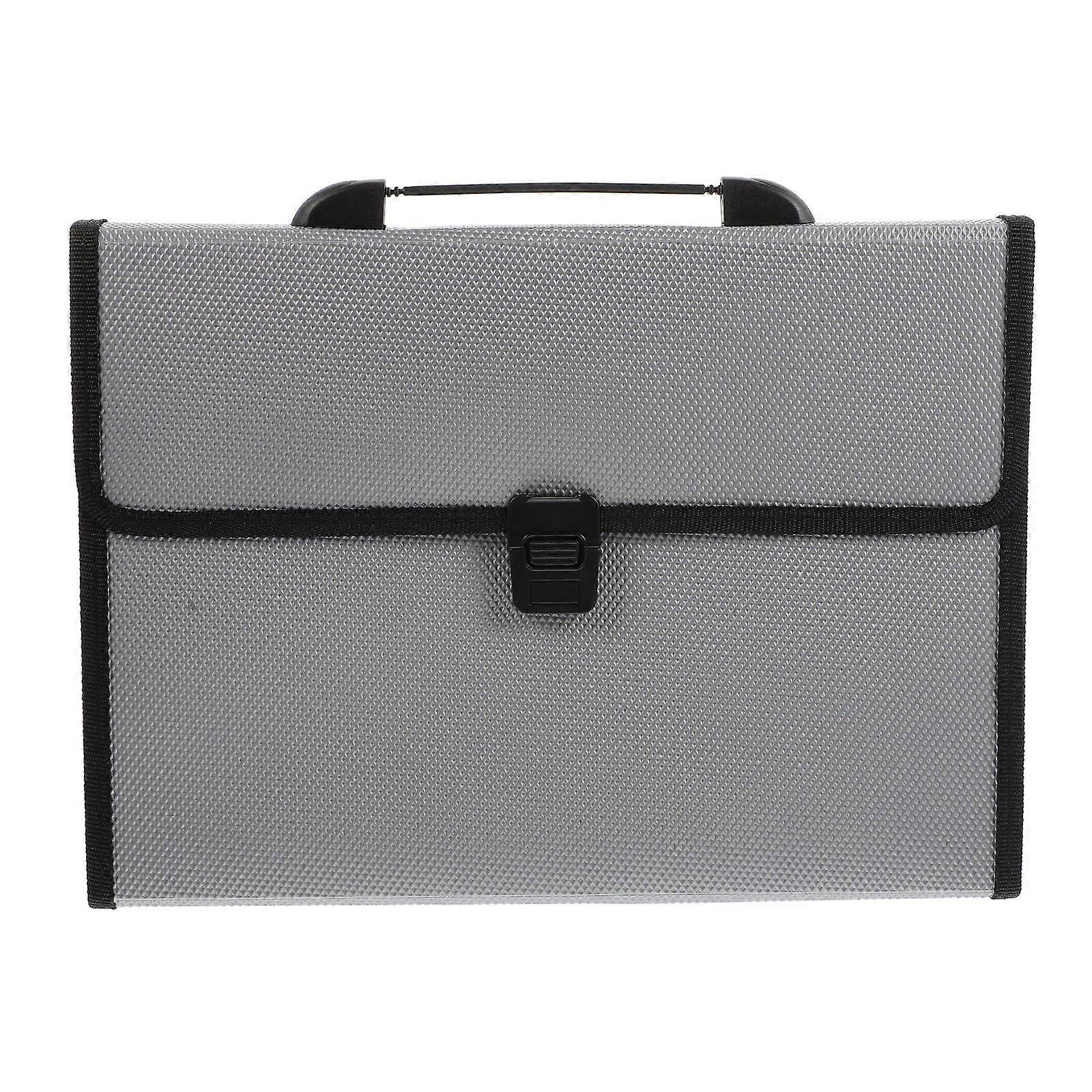 Document Holder Expanding File Folder for Storage with Handheld Organizer