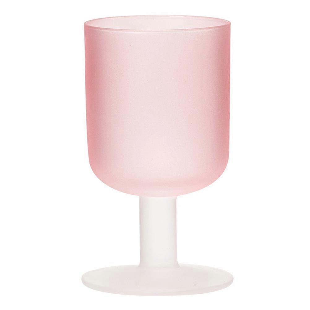 Stemmed Water Glasses Wine Goblet Use Pink 13X7X7CM Holding 1Pcs