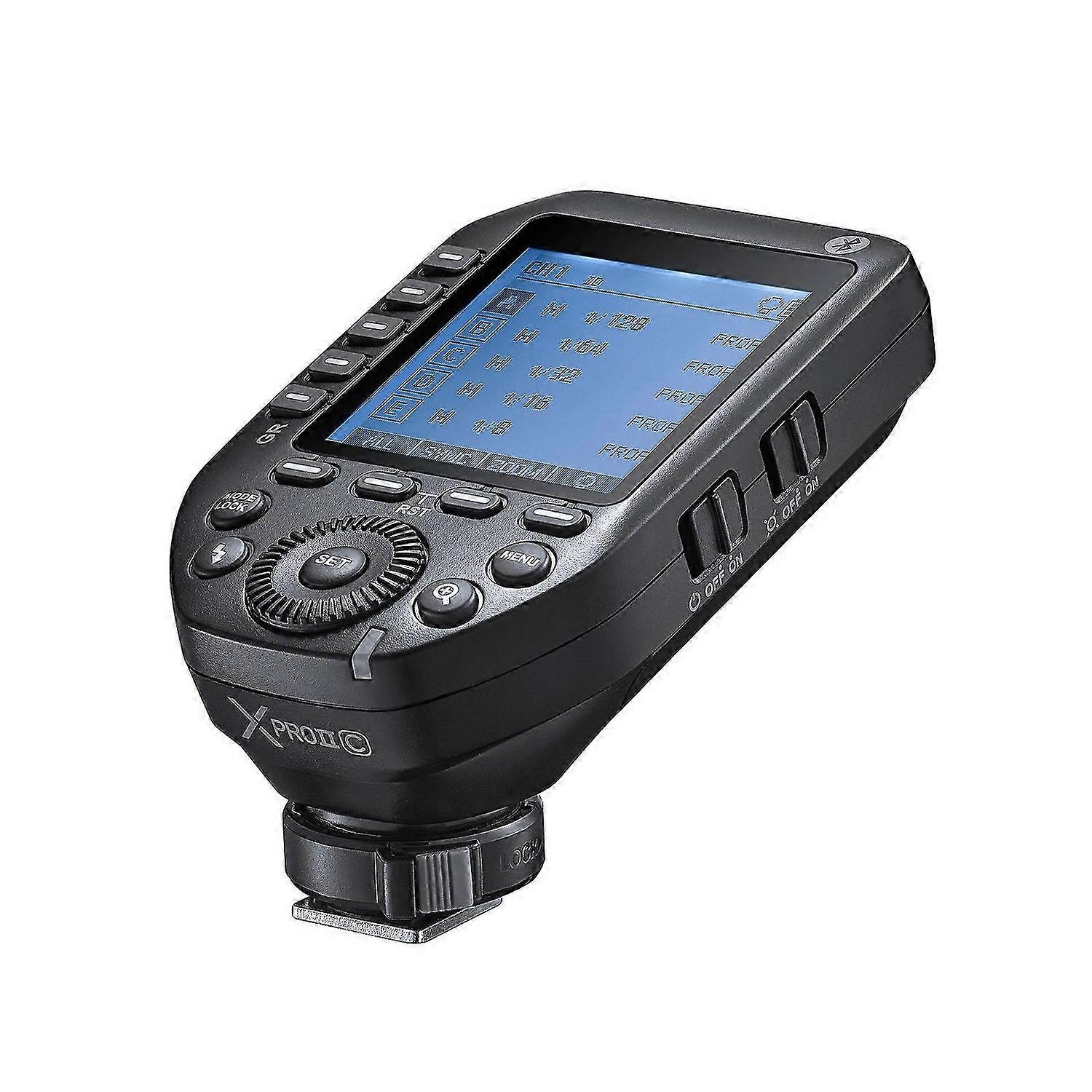Godox XPROII-F 2.4G Wireless Flash Trigger Transmitter TTL Autoflash 1/8000s HSS Large LCD Screen 32 Channels 16 Groups Replacement for Fujifilm Camer