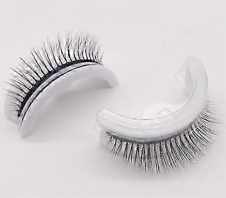 Reusable Adhesive Eyelashes, False Lashes 3d Self Adhesive False Eyelash Easy To Put On Natural Fake Eyelashes